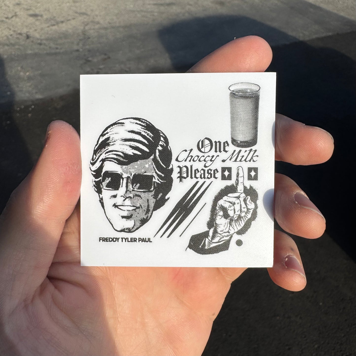 'Choccy Milk' Sticker