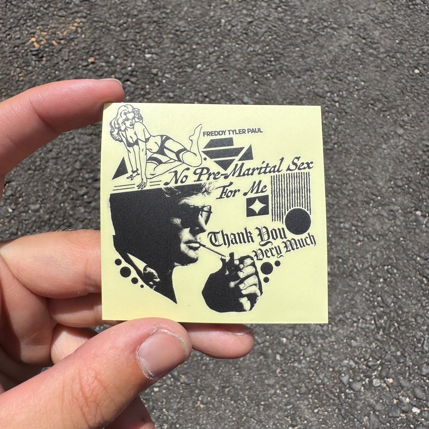 'Pre-Marital' Little Sticker