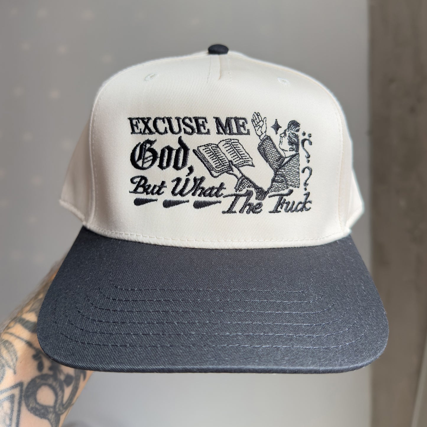 'Excuse Me, God' Hat