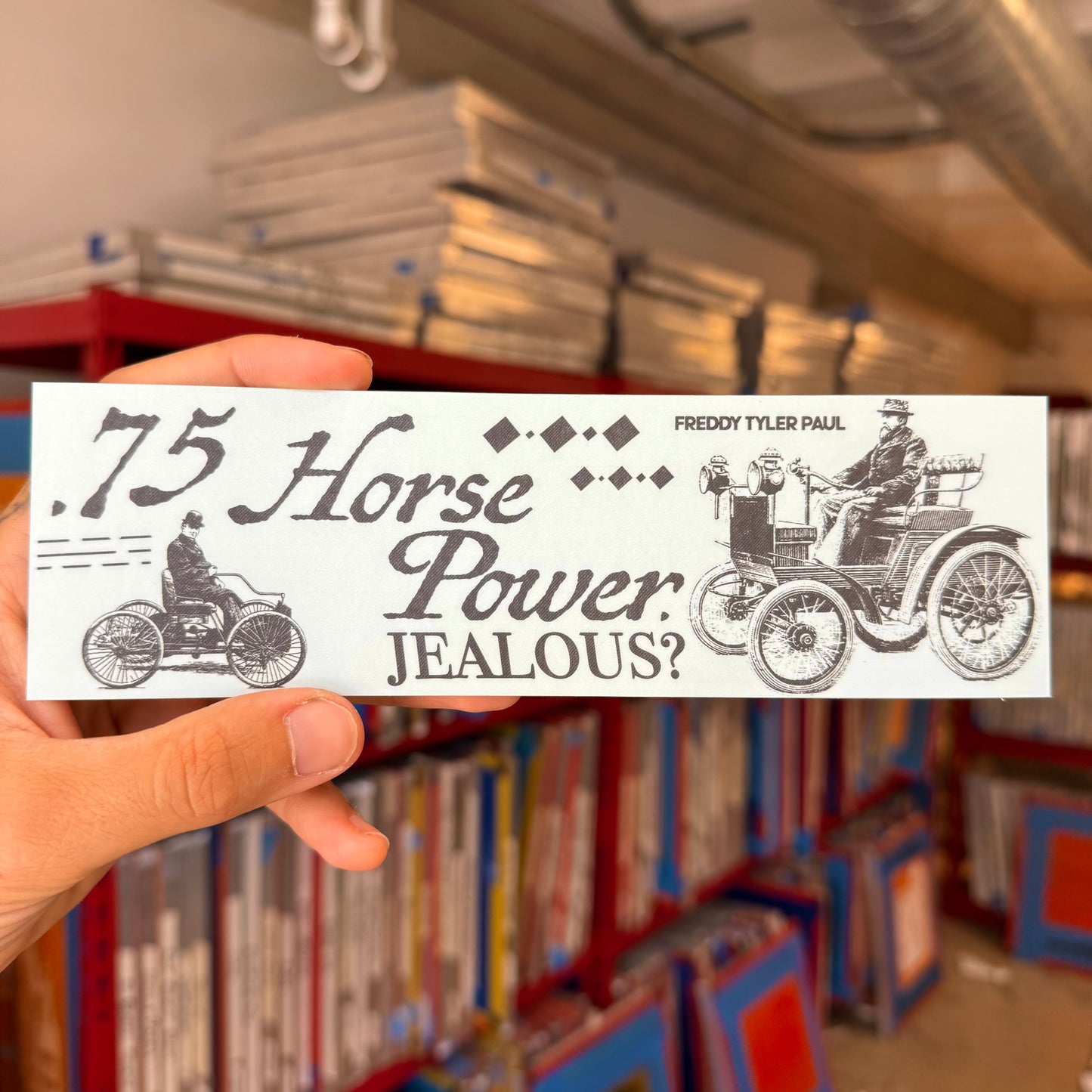 ‘.75 Horse Power’ Bumper Sticker