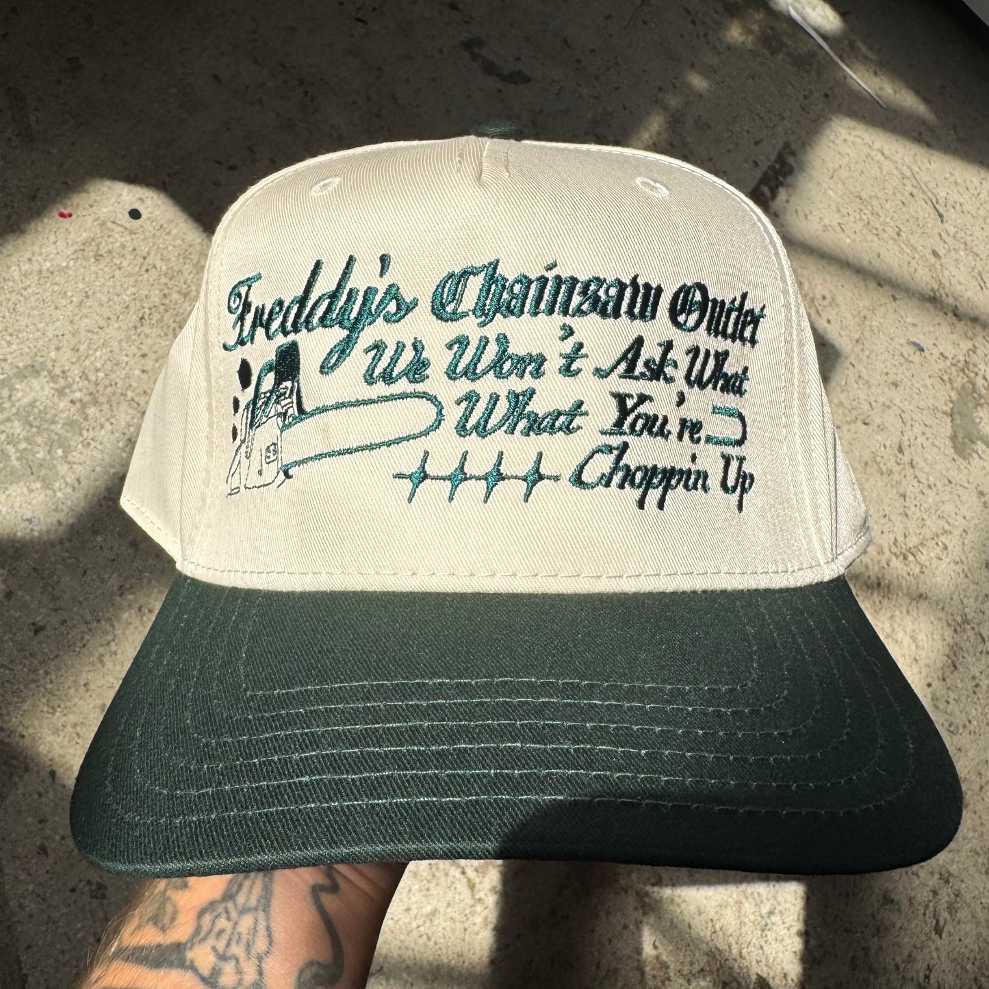 ‘Freddy’s Chainsaw Outlet’ Hat