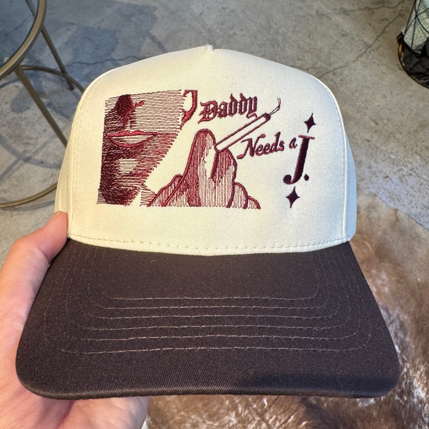 ‘Daddy Needs a J’ Hat