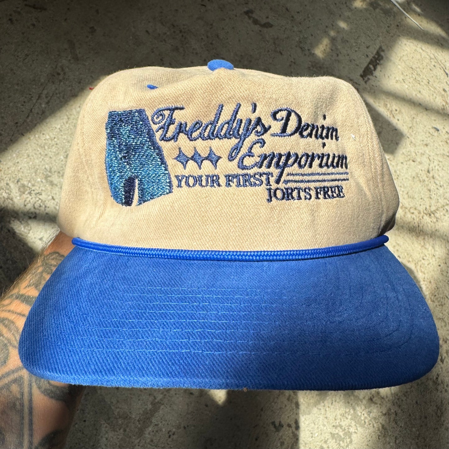 ‘Freddy’s Denim Emporium’ Hat
