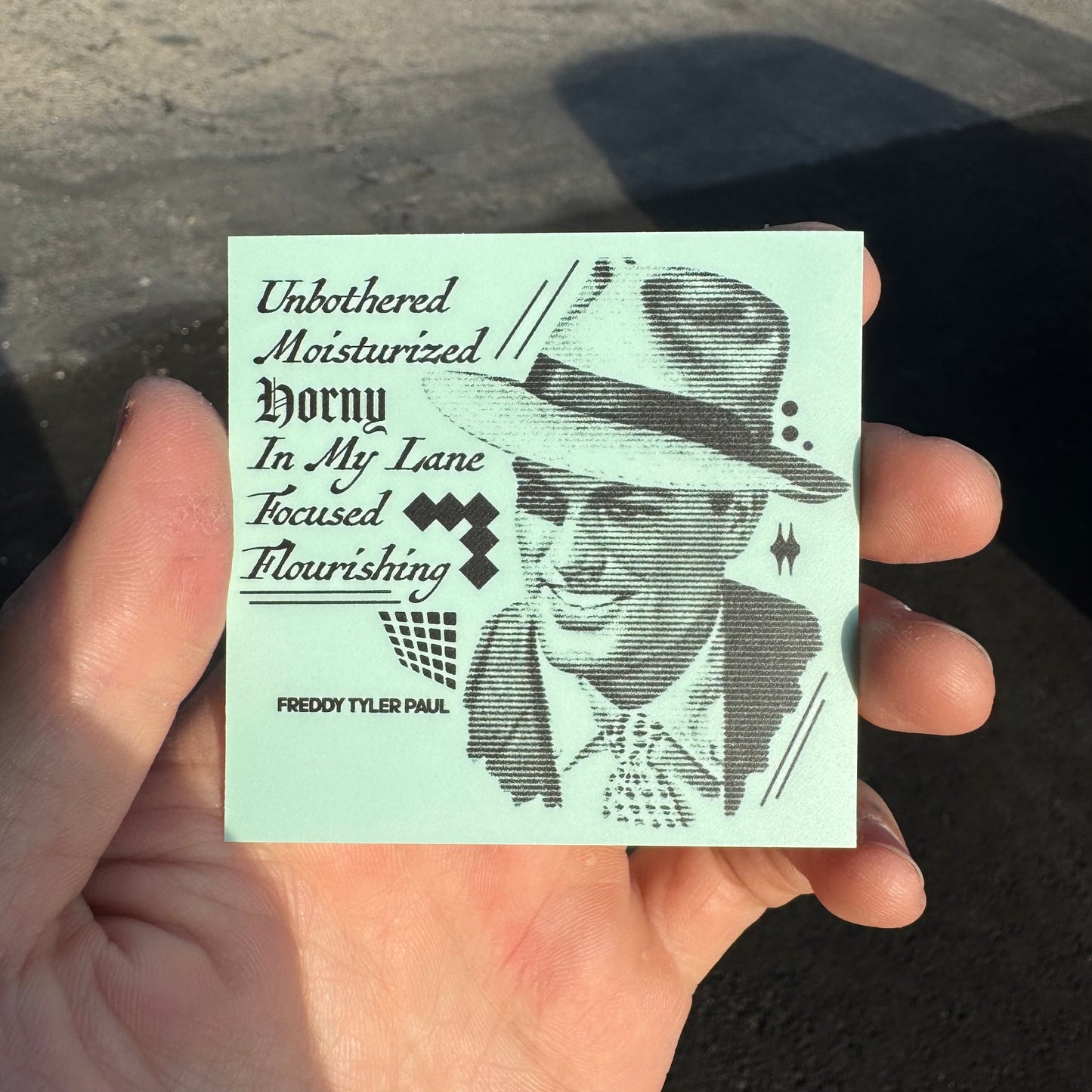 'In My Lane' Sticker