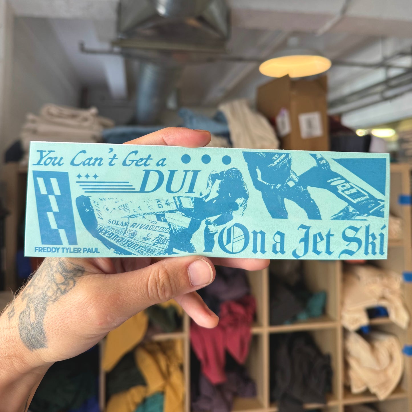 ‘Jetski DUI' Sticker