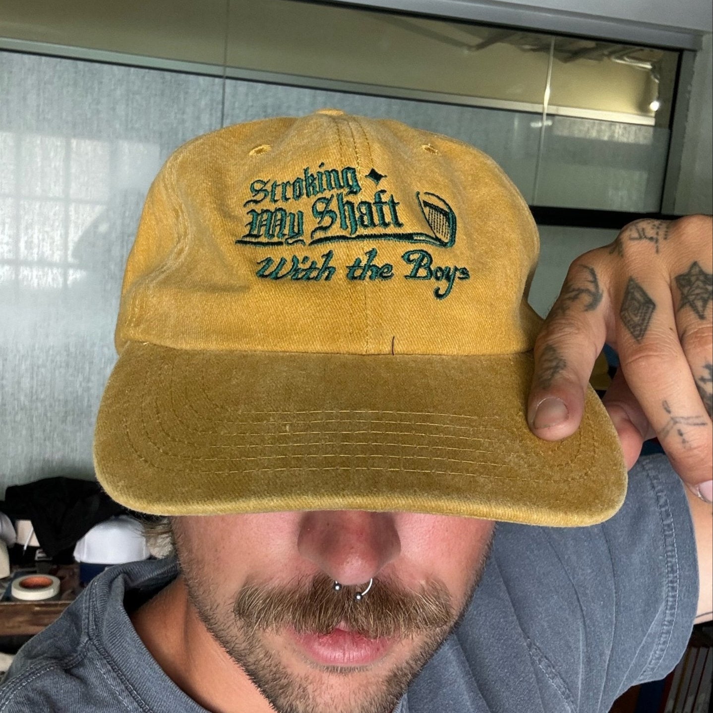 'Stroking Shaft’ Hat