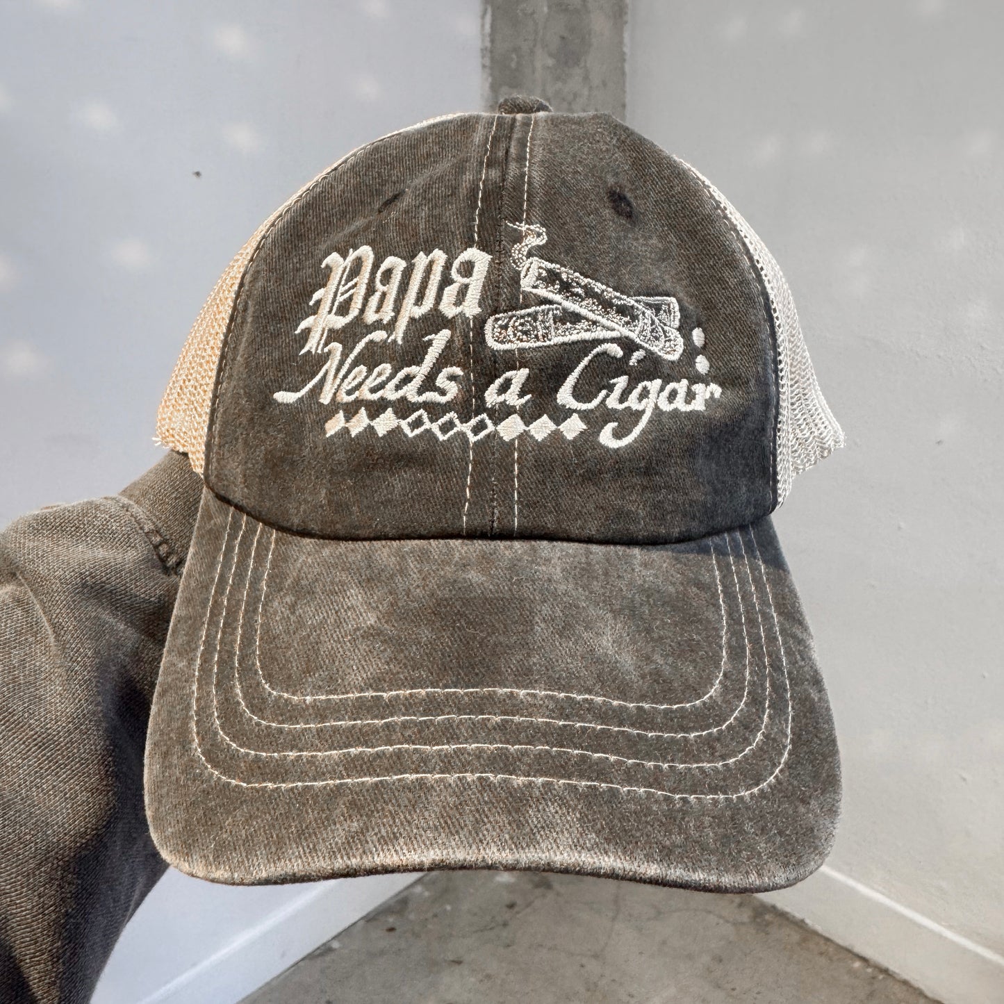 ‘Papa Needs a Cigar’ Hat