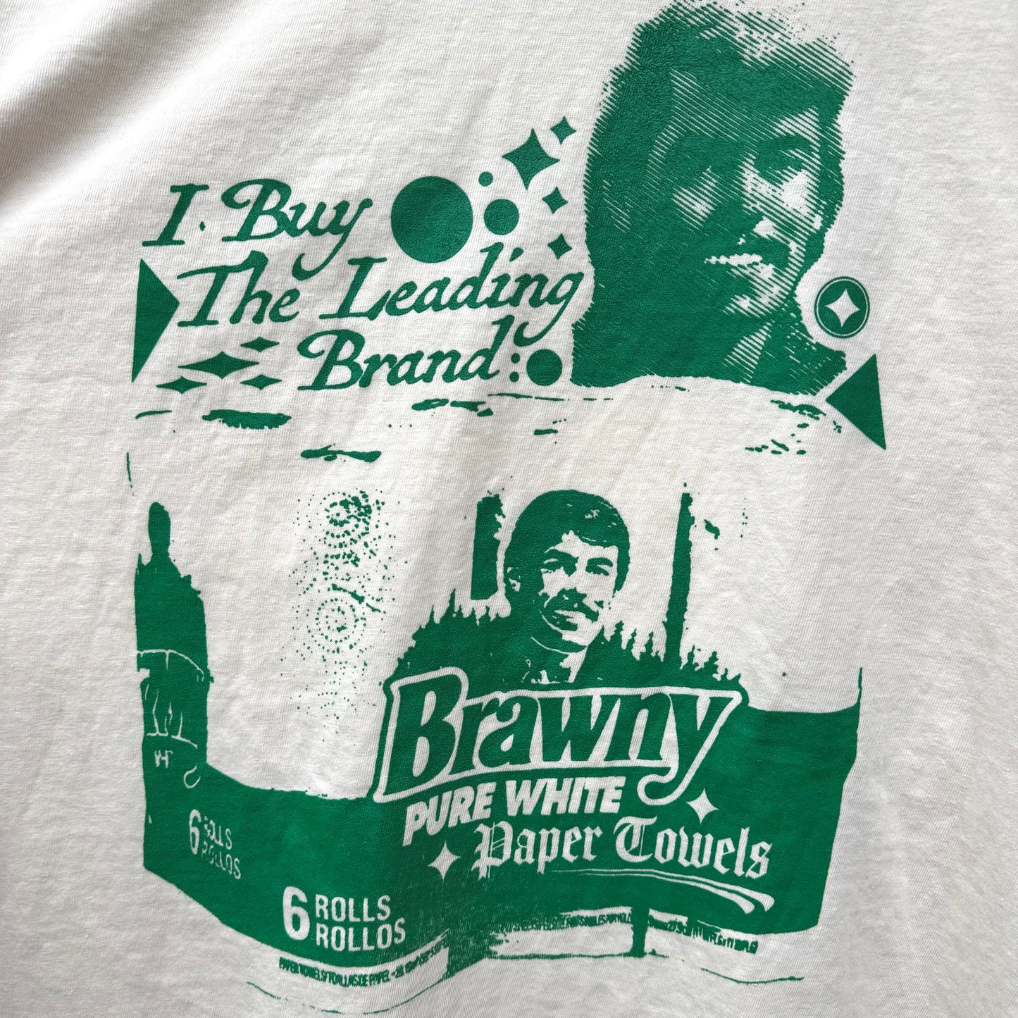 ‘Brawny, The Leading Brand’ Top