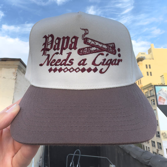 ‘Papa Needs a Cigar’ Hat