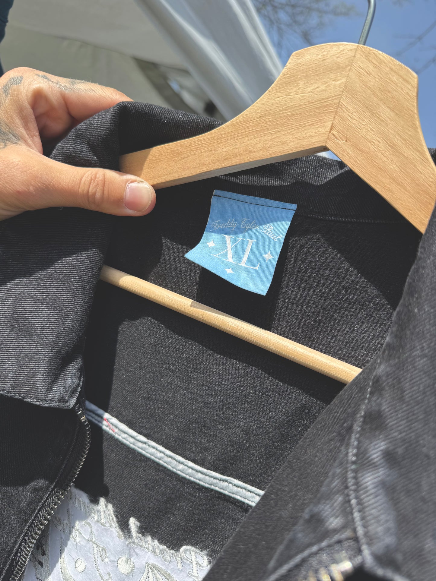‘Illuminati' Denim Jacket