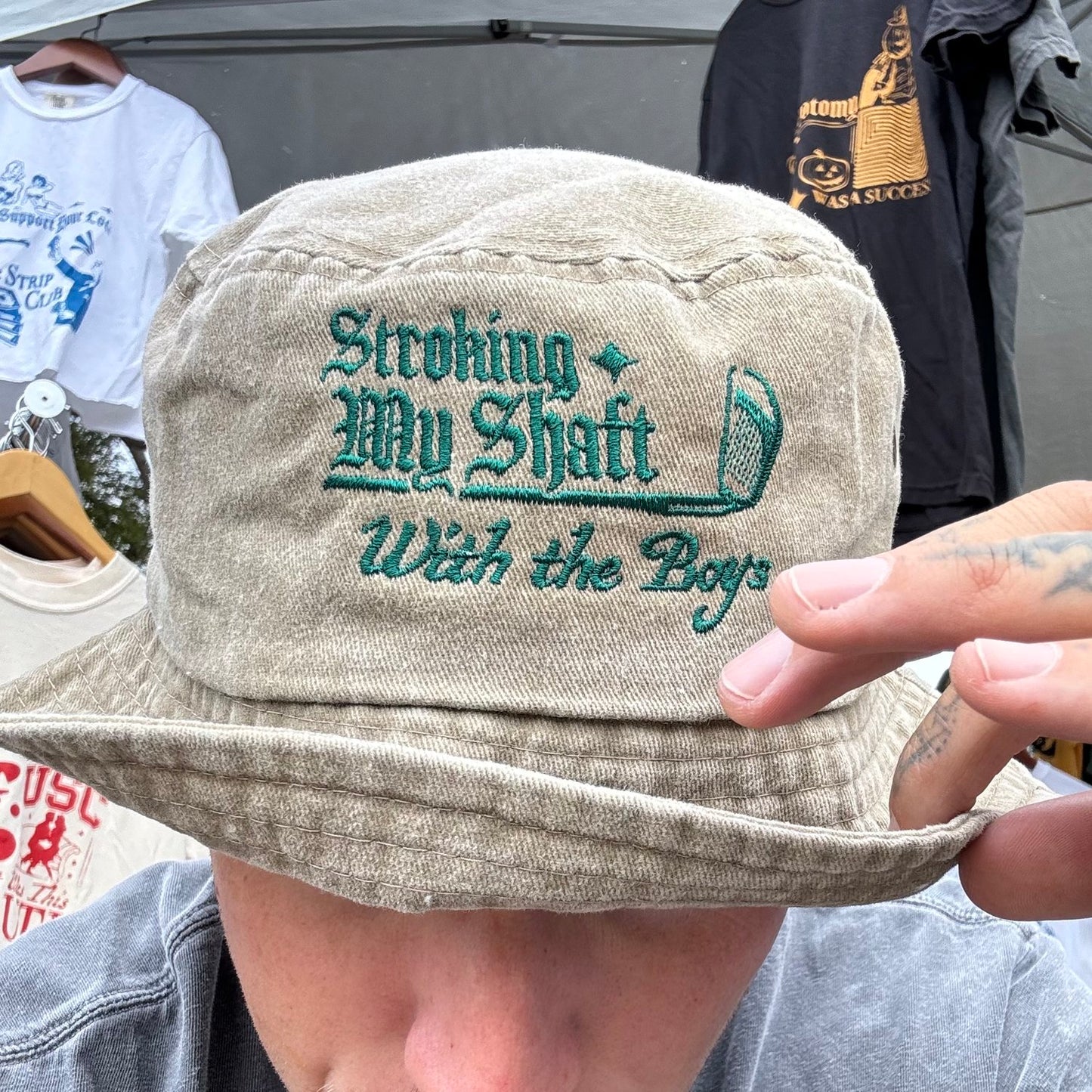 'Stroking Shaft’ Hat