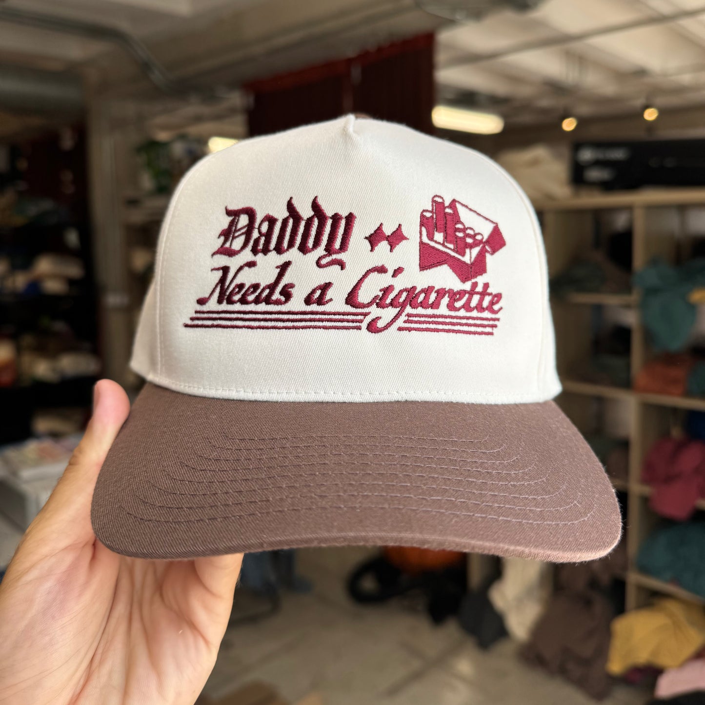 ‘Daddy Needs a Cigarette’ Hat