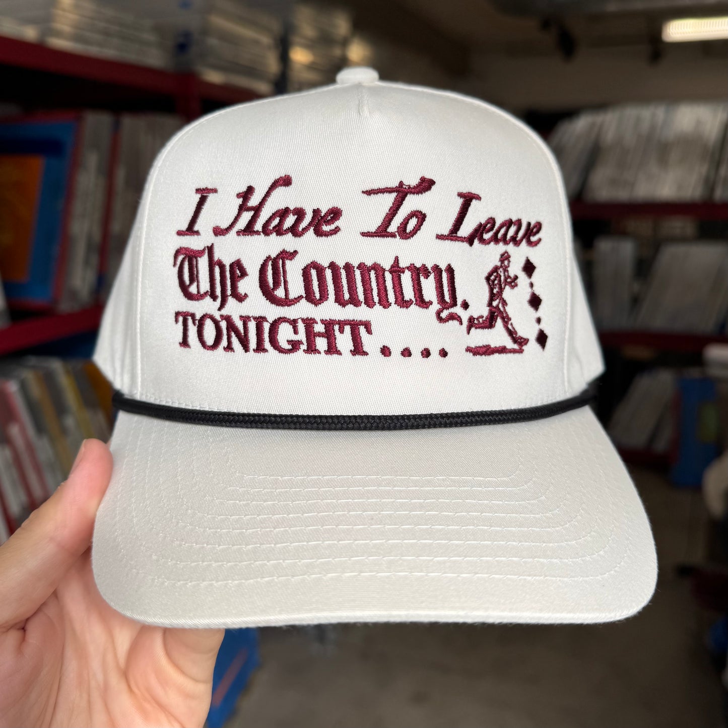 Leave the Country' Hat