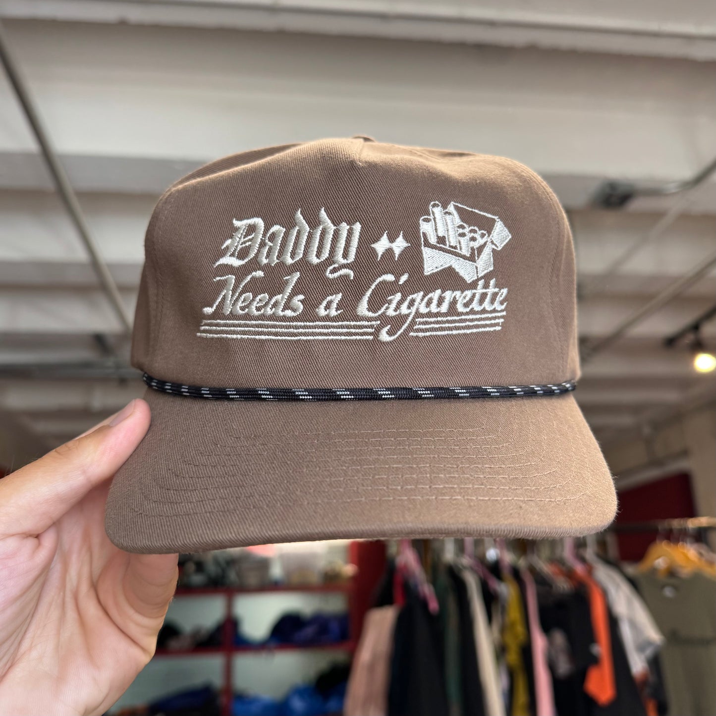 ‘Daddy Needs a Cigarette’ Hat