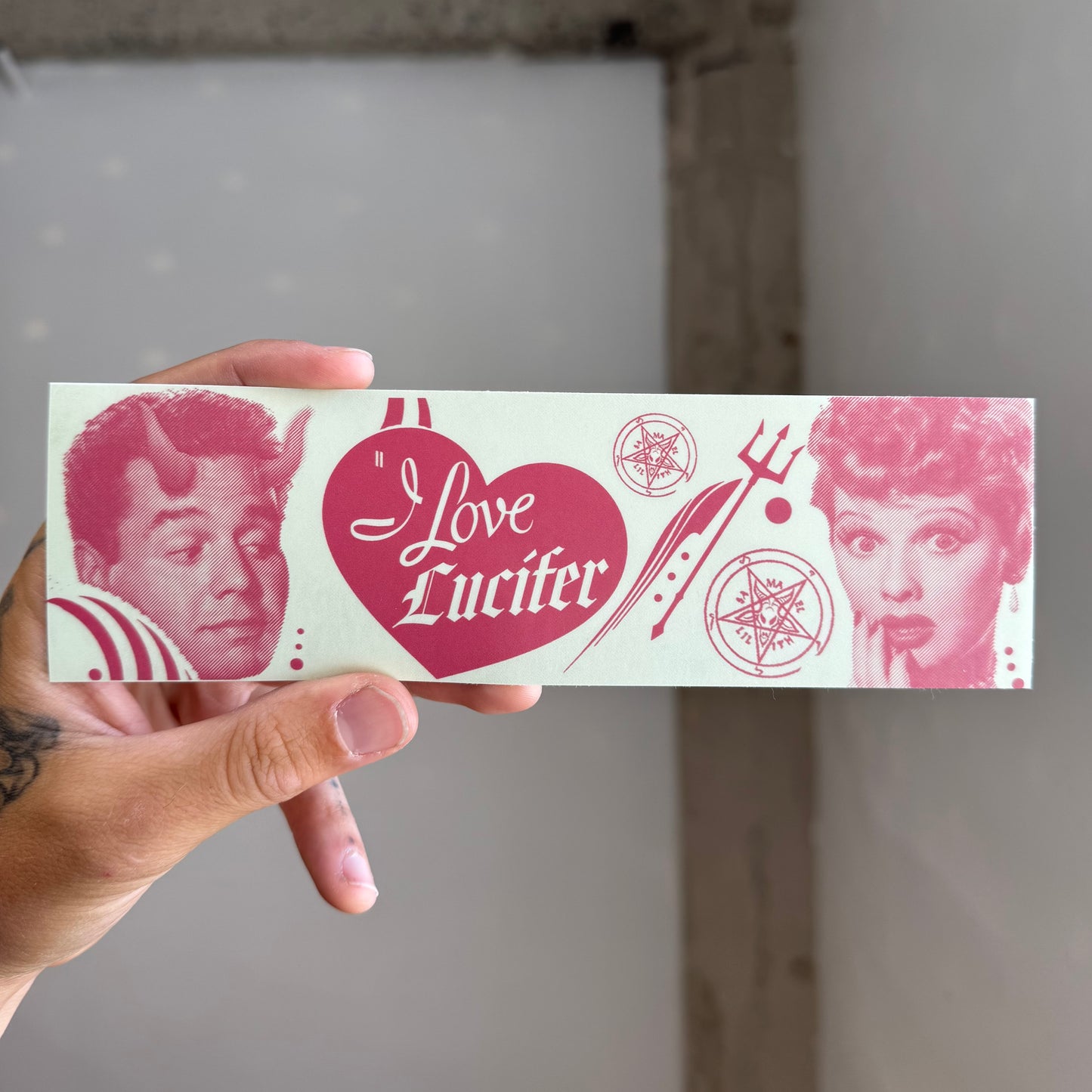 ‘I Love Lucifer' Sticker
