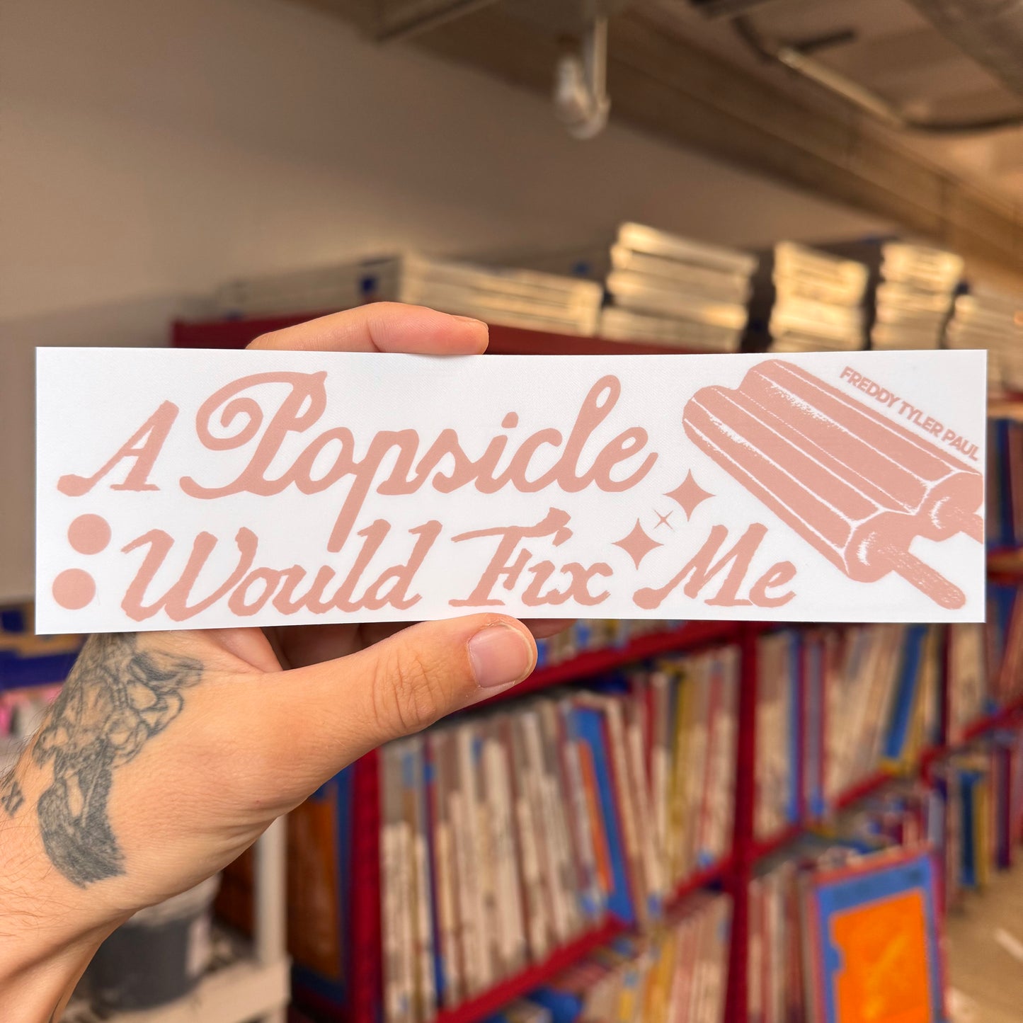 ‘Popsicle’ Bumper Sticker