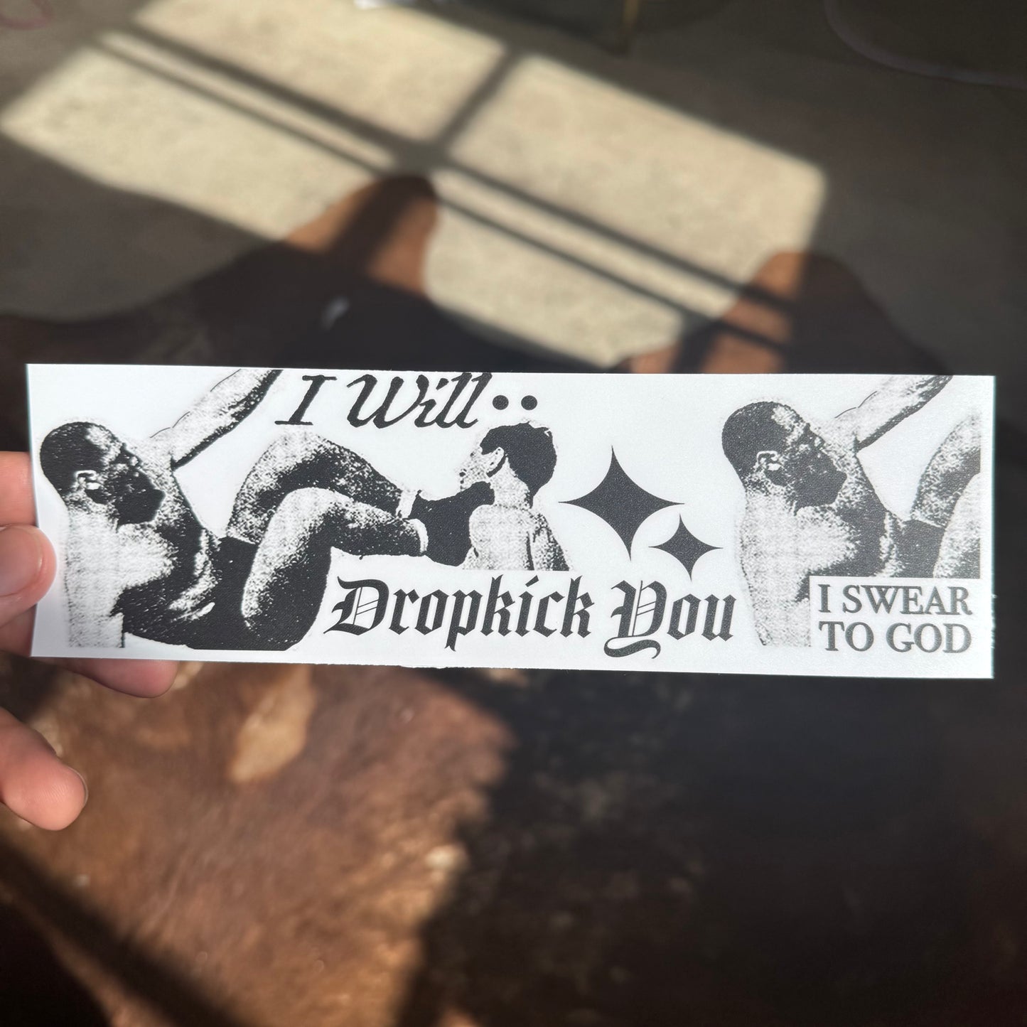 ‘Dropkick’ Sticker