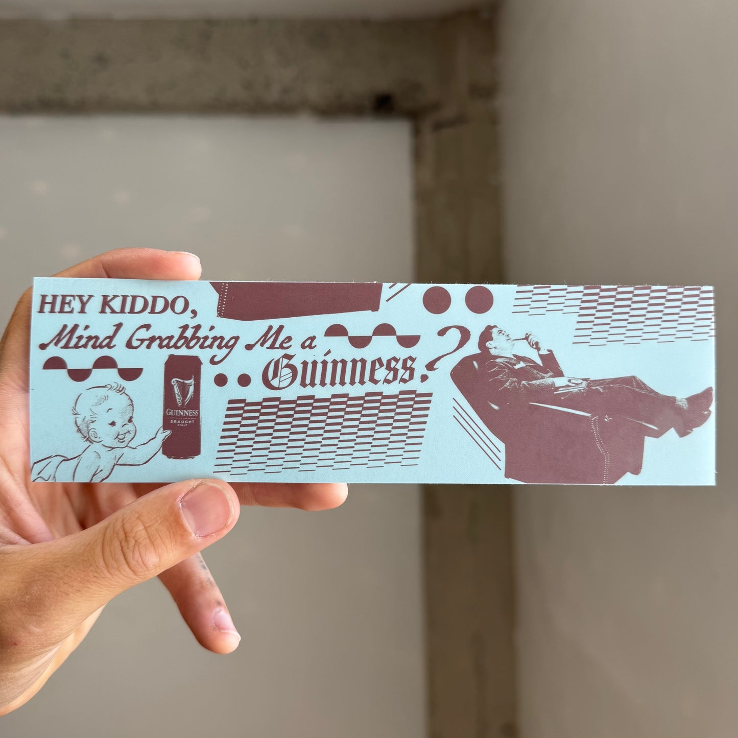 ‘Guinness' Sticker