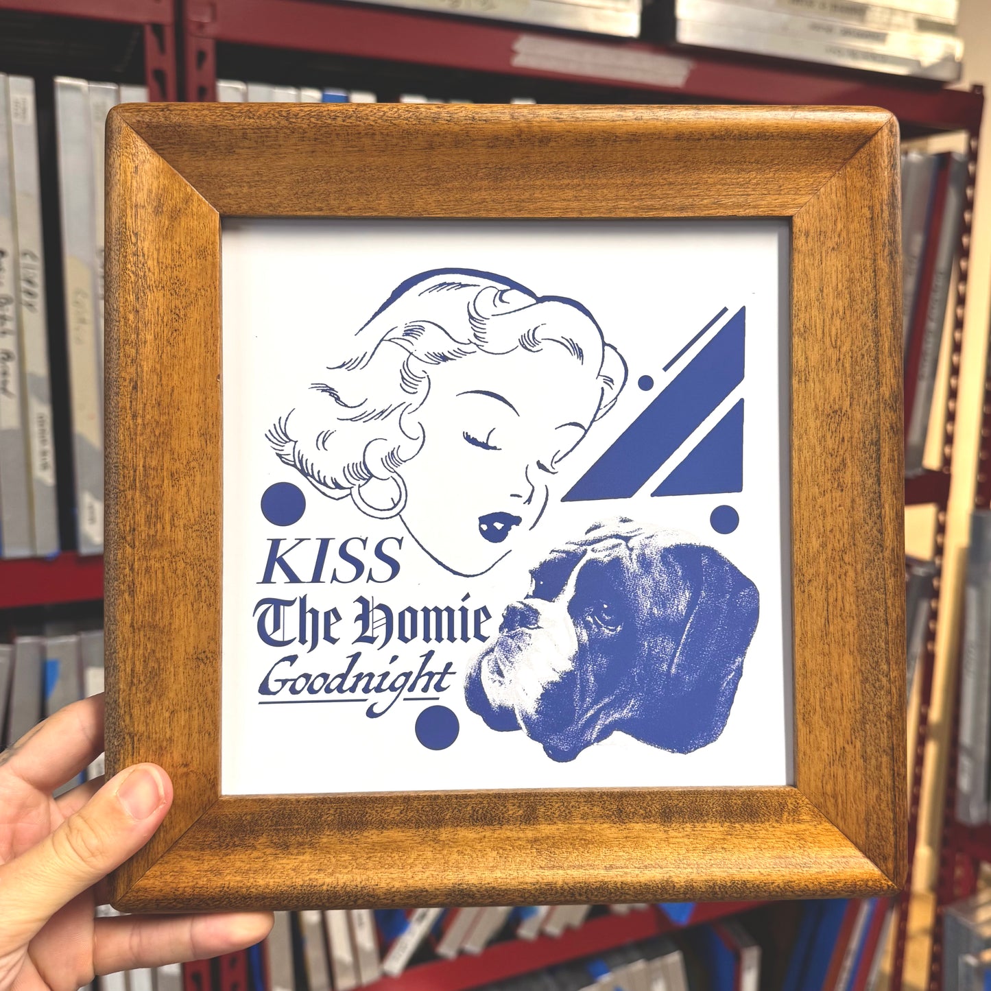 ‘Kiss the Homies' Fine Art Print