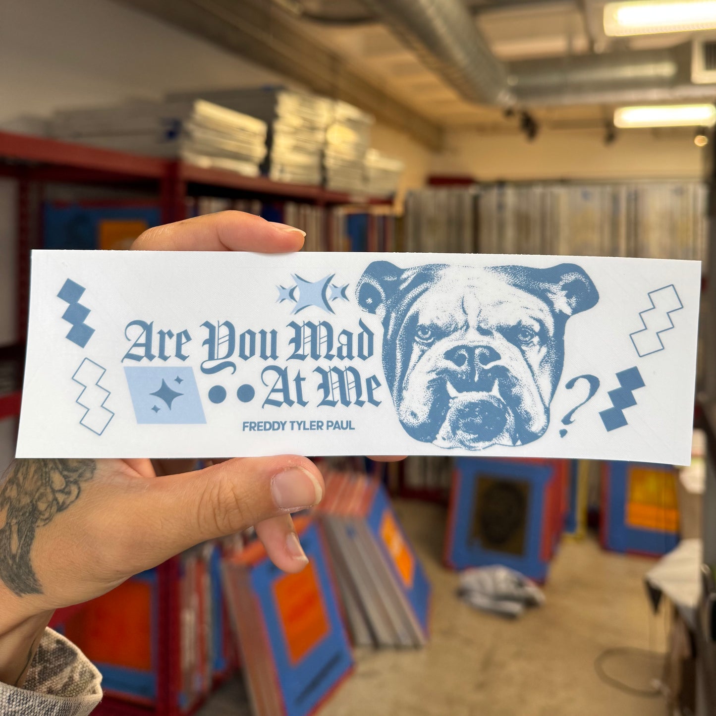 ‘Are You Mad At Me’ Bumper Sticker