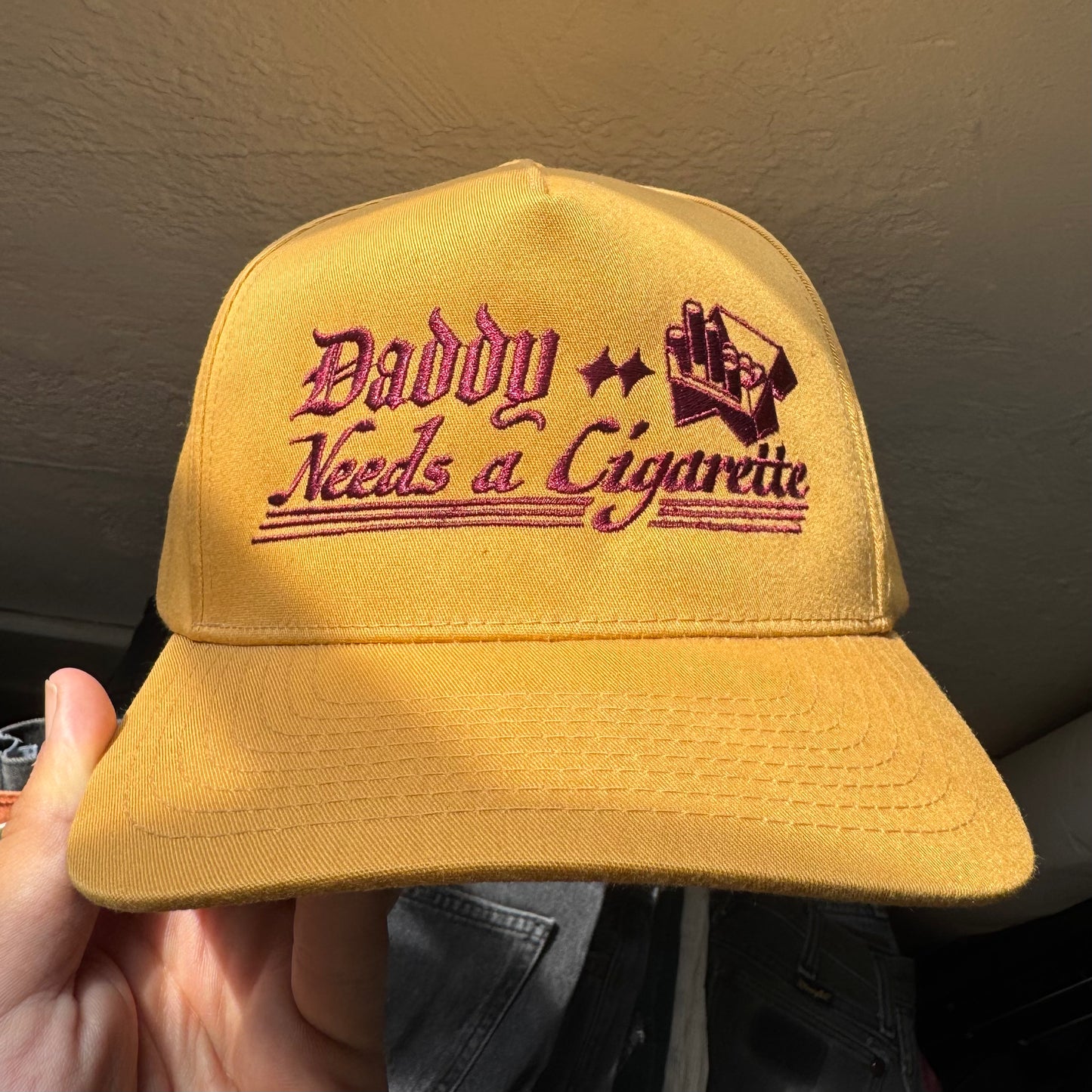 ‘Daddy Needs a Cigarette’ Hat