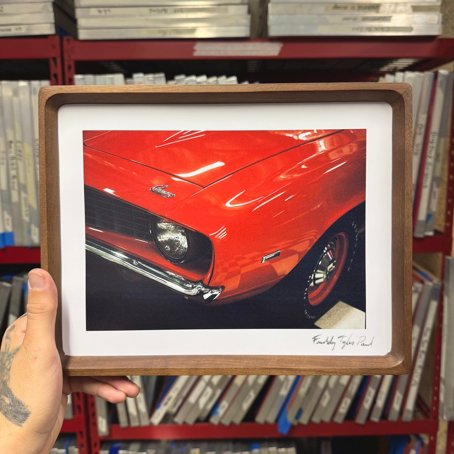 'Torch Red' Fine Art Print