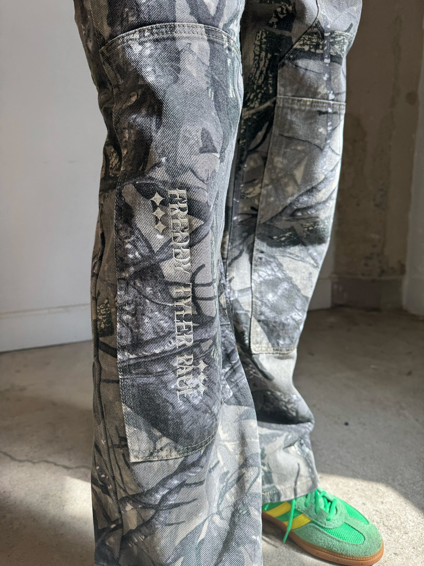 'Fuck You' Carpenter Camo Pants