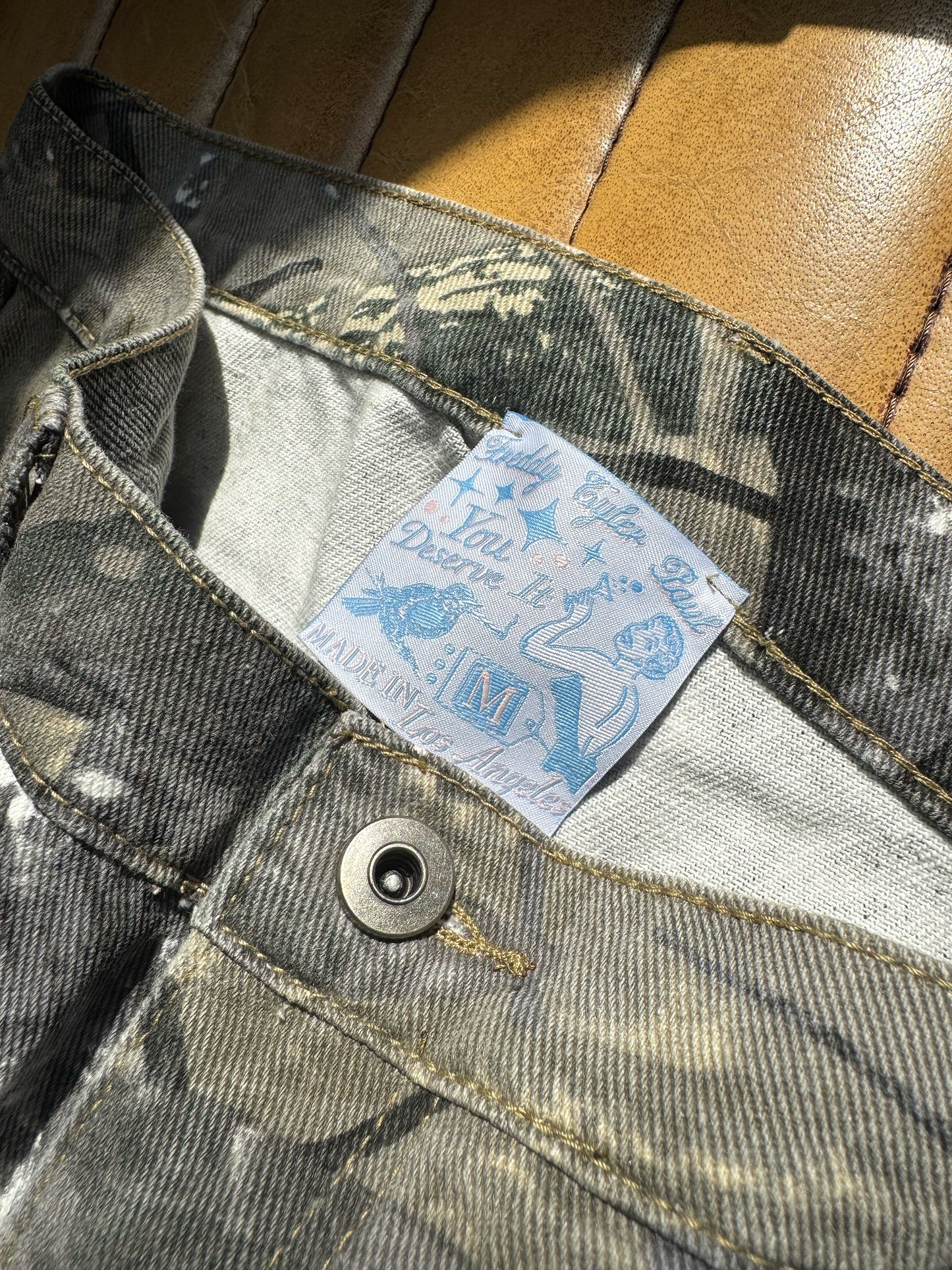 'Fuck You' Carpenter Camo Pants