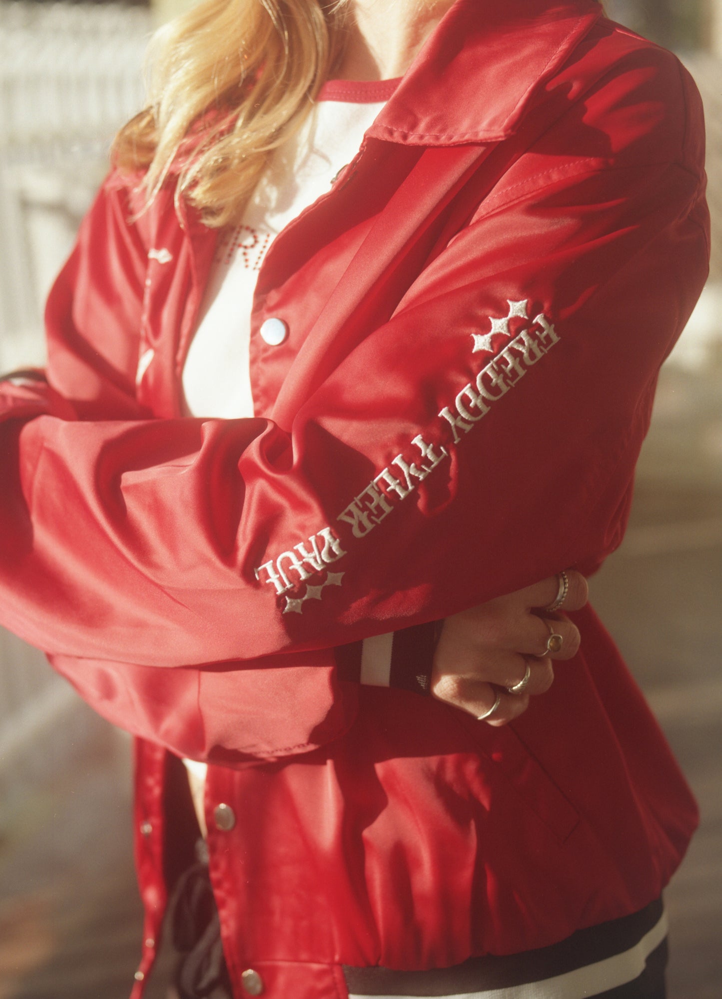 'Gamblers' Light Satin Jacket
