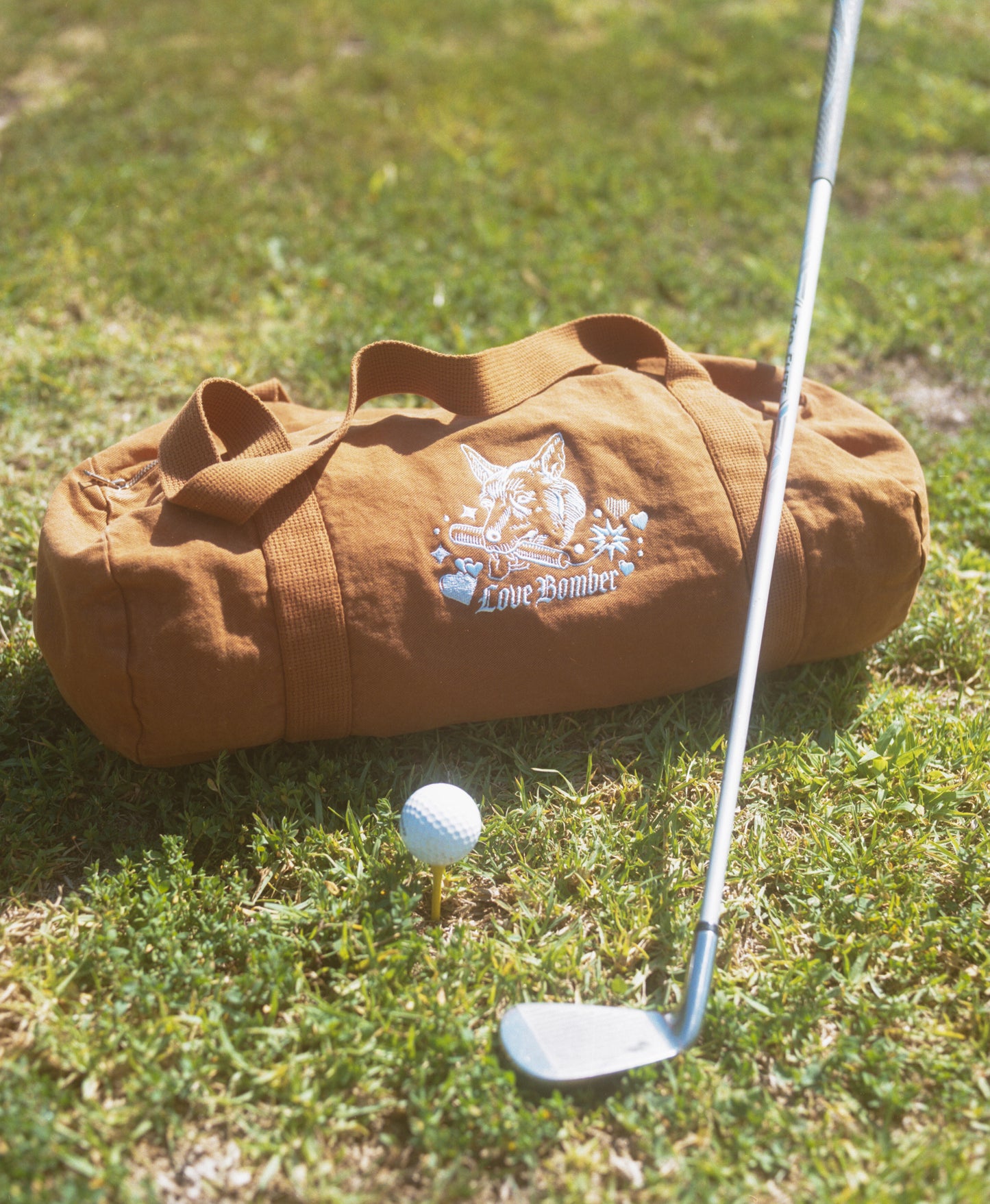 'Love Bomber' Duffle Bag