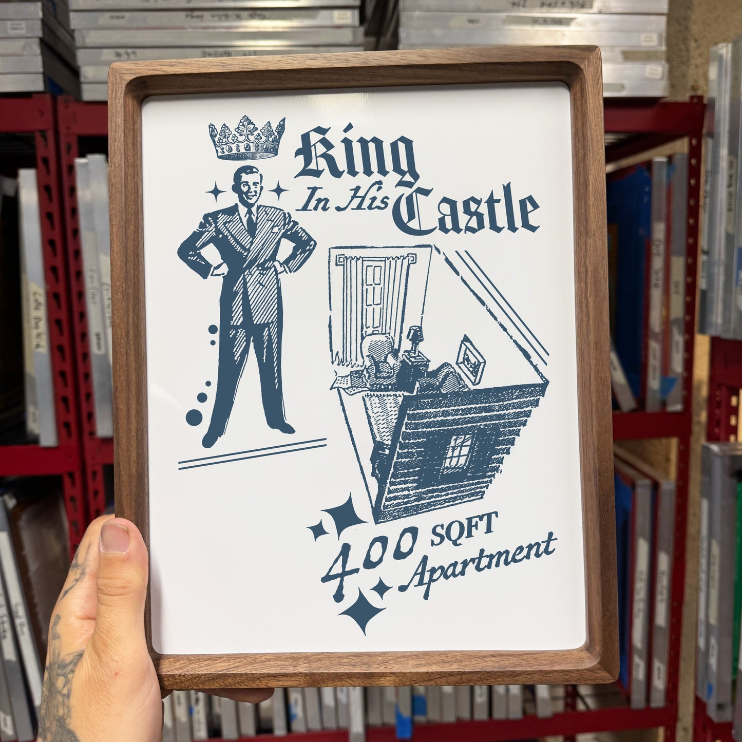 ‘King in His Castle’ Fine Art Print