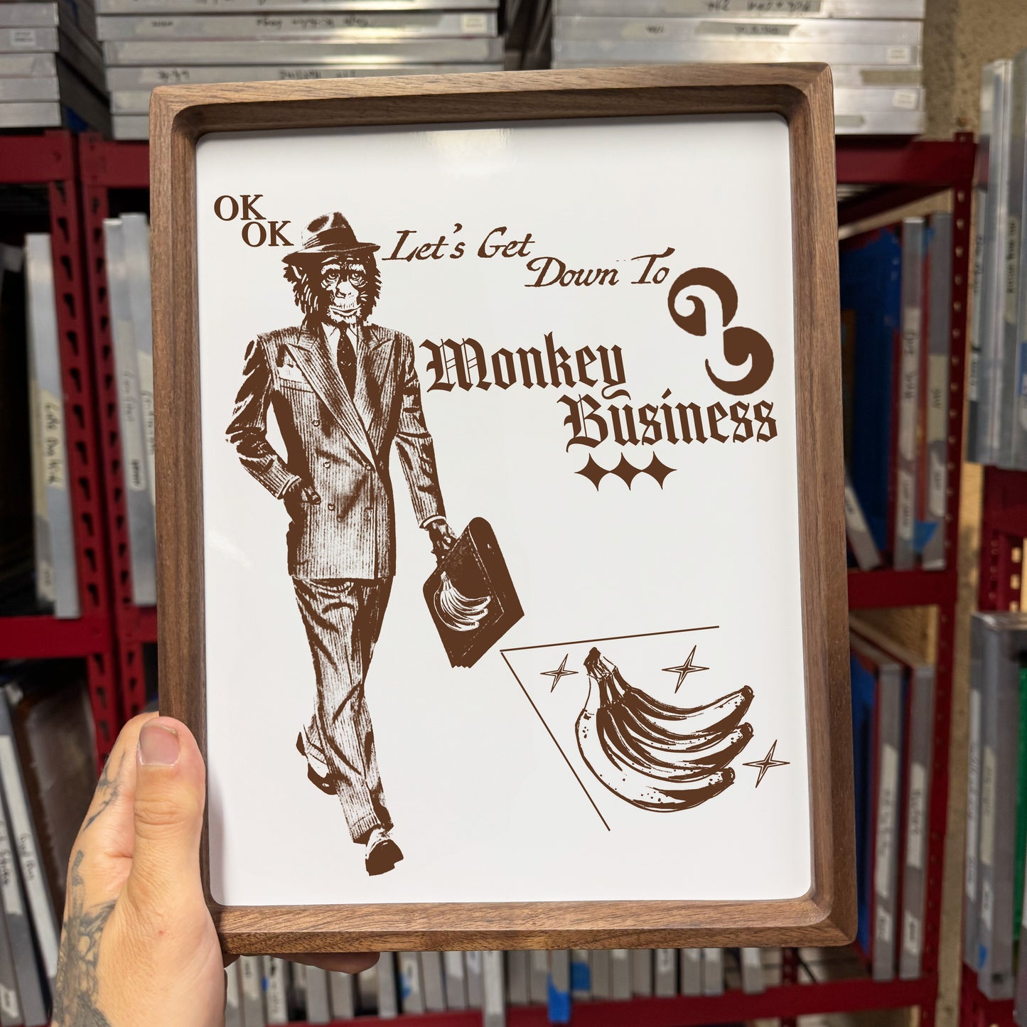 ‘Monkey Business’ Fine Art Print