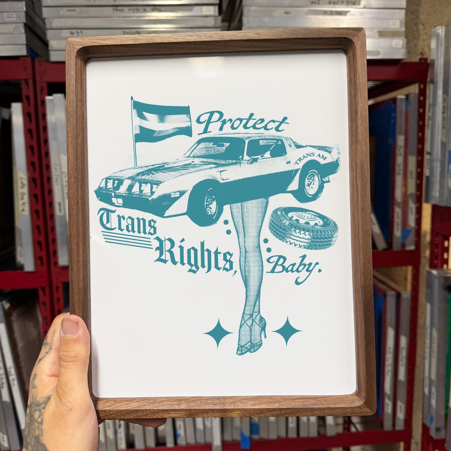 'Trans Rights' Fine Art Print