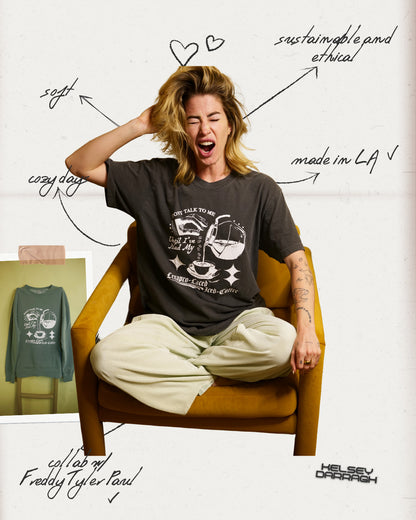 'Lexapro-Laced Iced Coffee' Tee