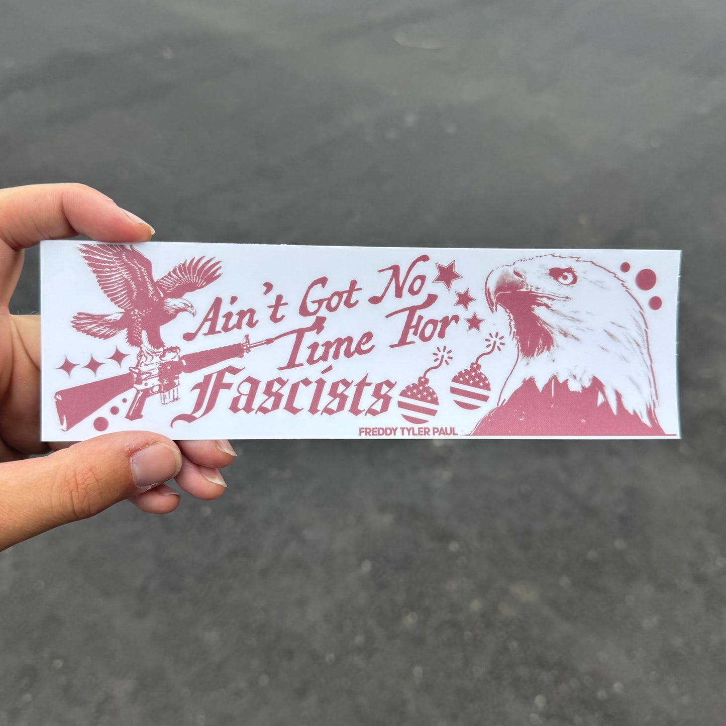 ‘Fascist’ Bumper Sticker