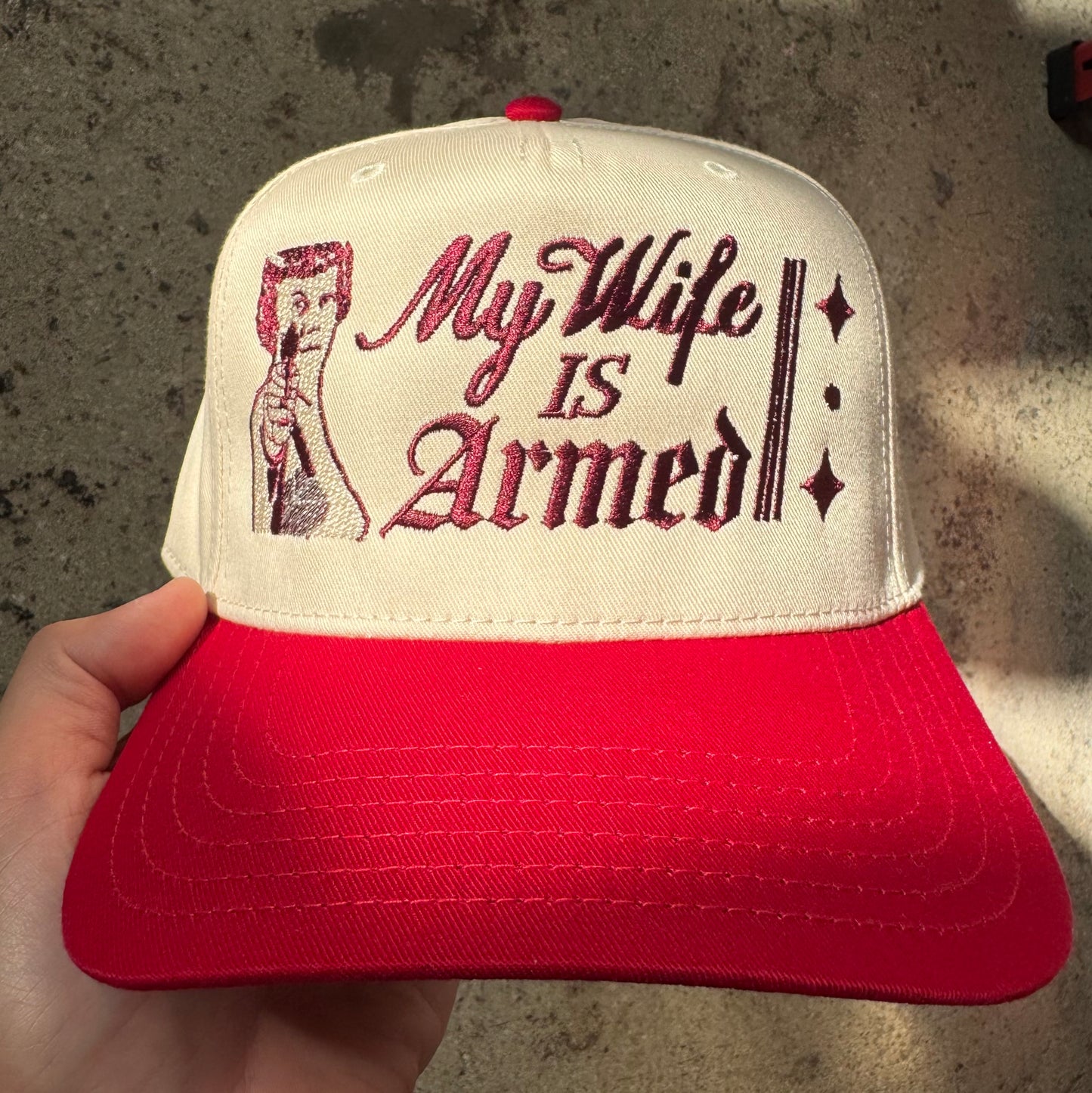 ‘My Wife is Armed’ Hat