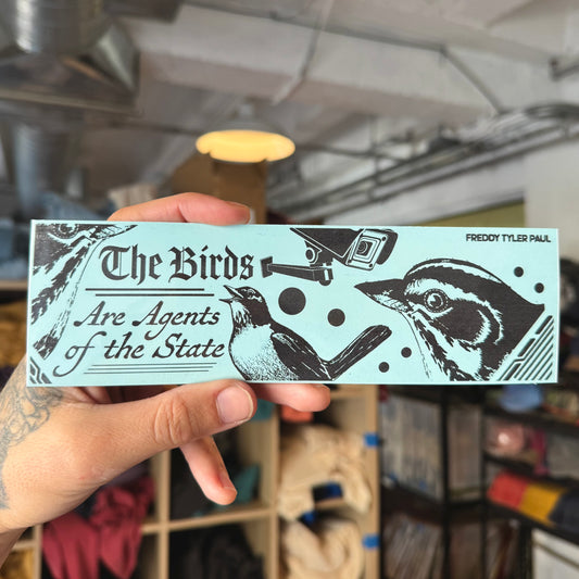 ‘The Birds’ Bumper Sticker