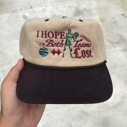‘I Hope Both Teams Lose’ Hat