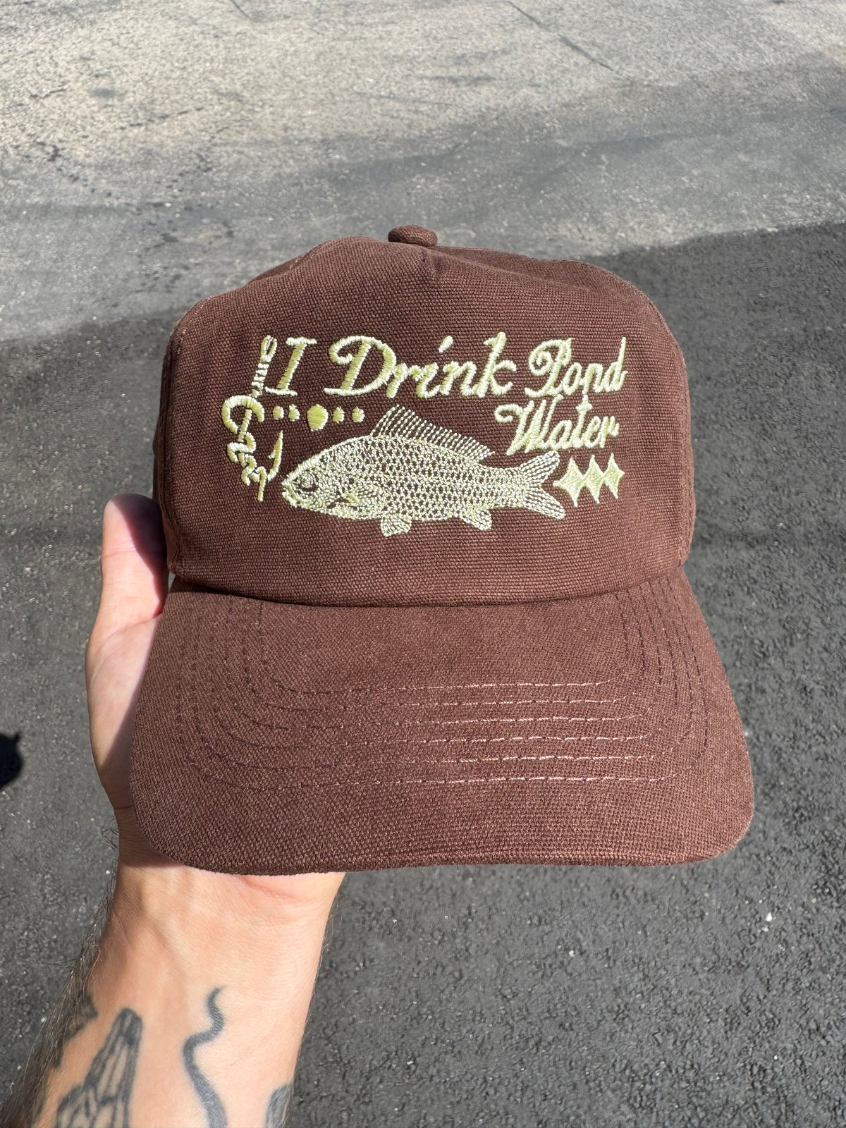 ‘I Drink Pond Water' Hat