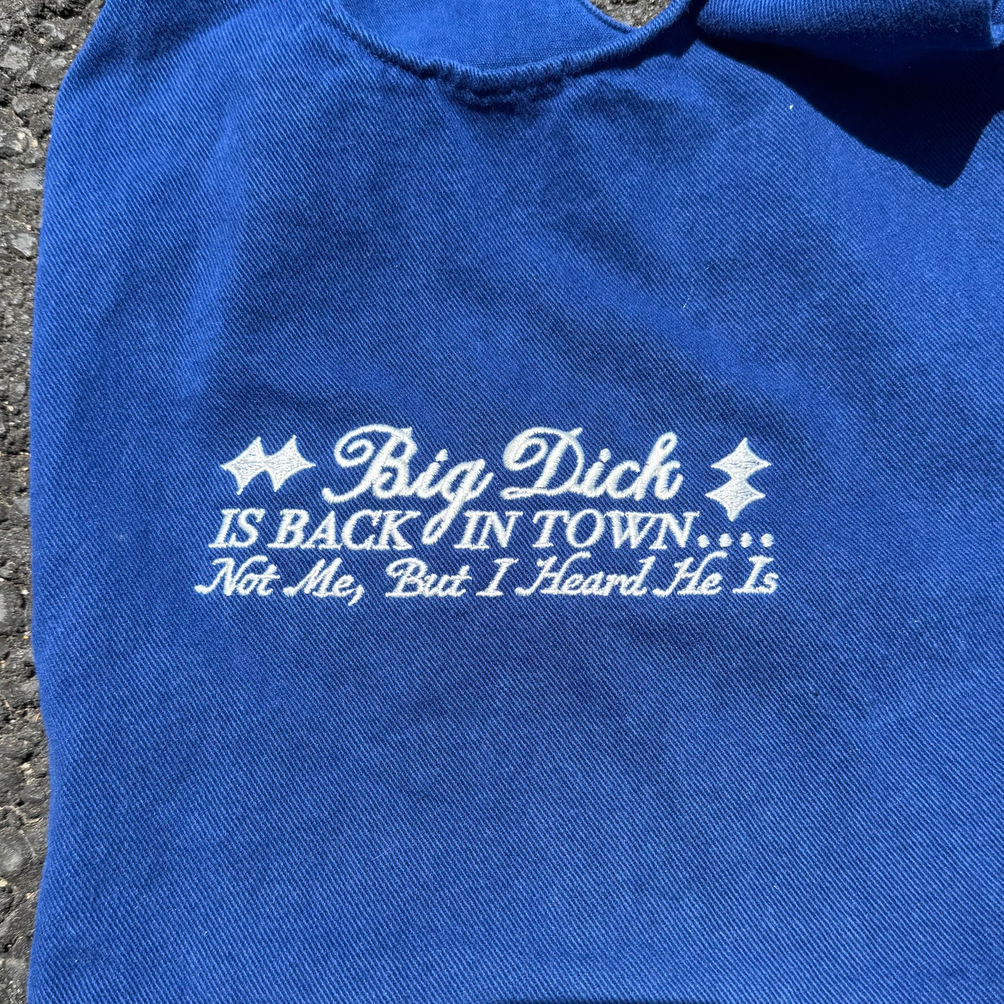 ‘Big Dick Is Back in Town’ Tote
