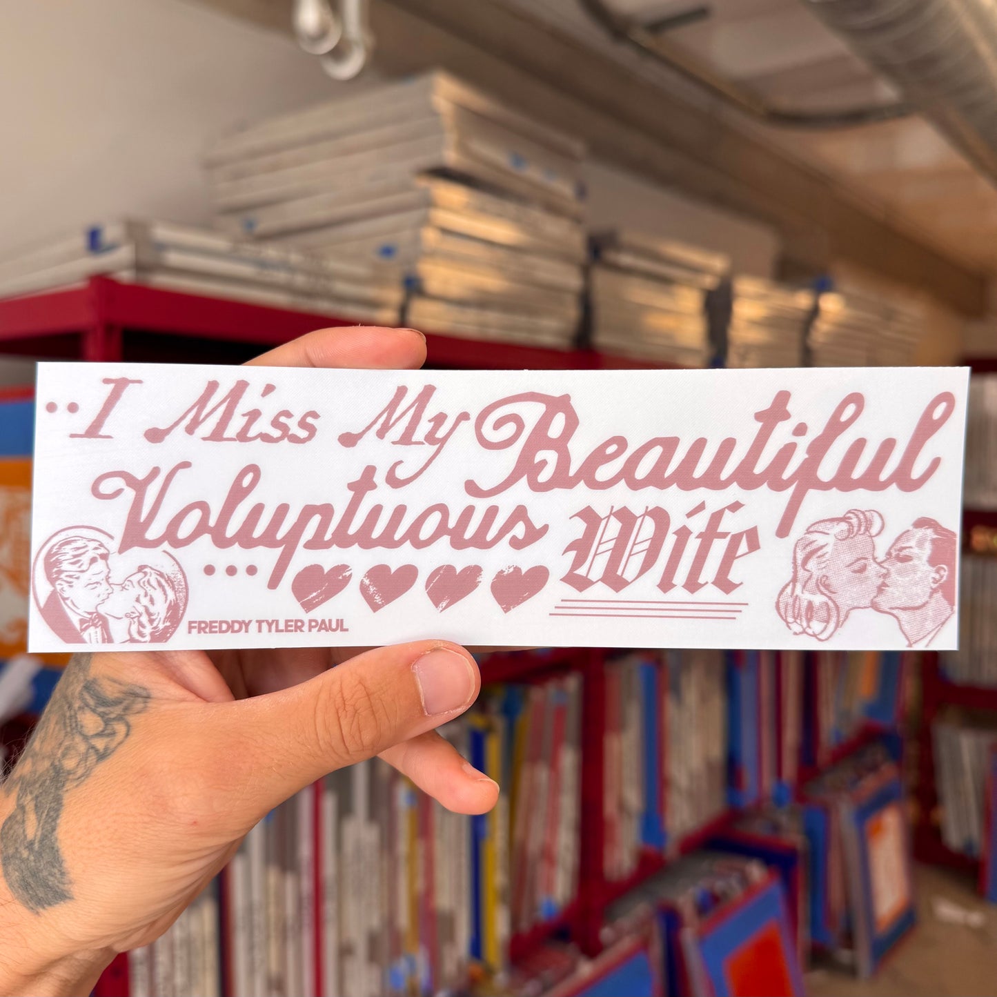 ‘My Beautiful Wife’ Bumper Sticker