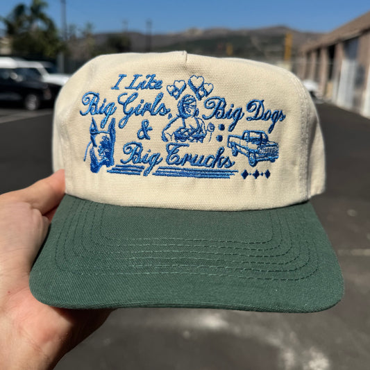 ‘Big Girls Big Dogs Big Trucks’ Hat