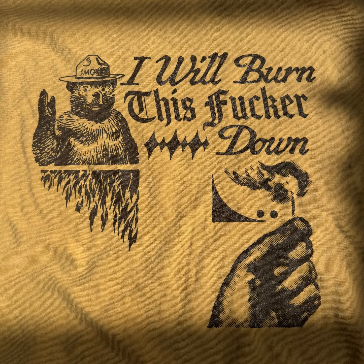 ‘Burn This Fucker Down’ Top