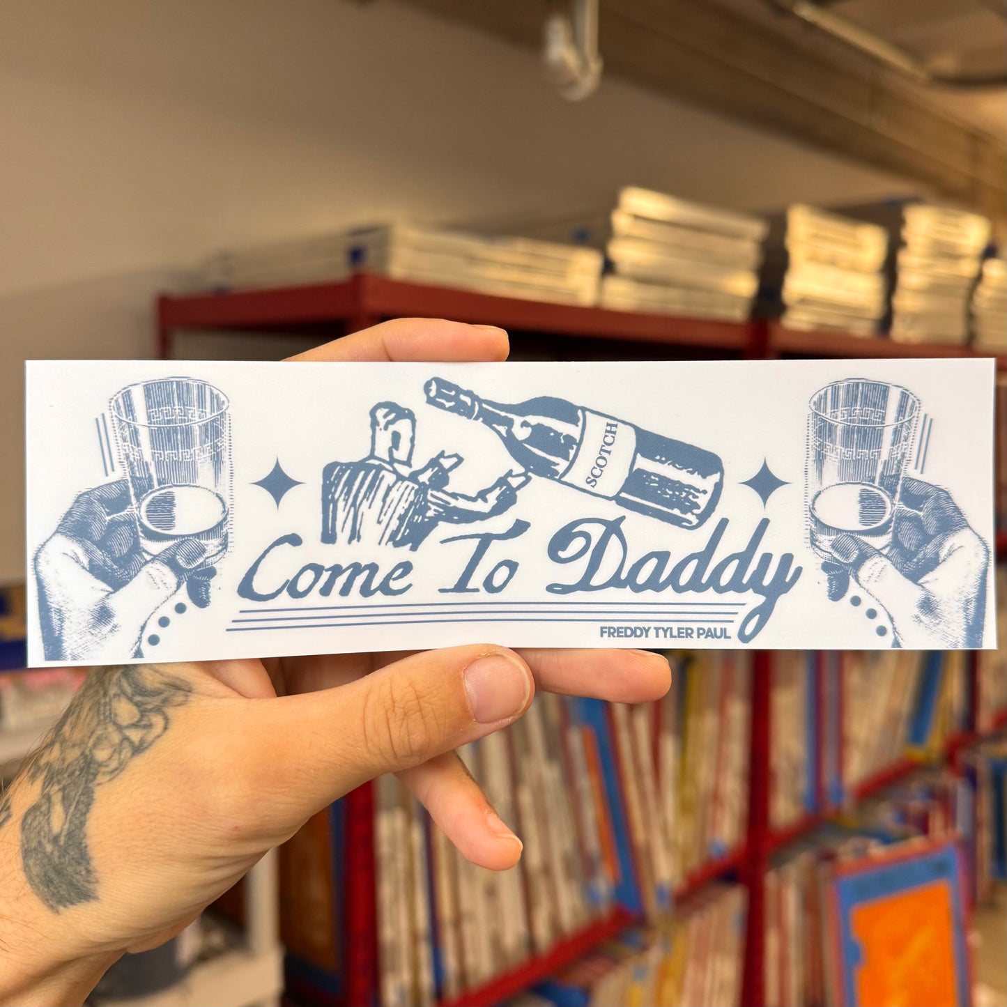 ‘Come to Daddy’ Bumper Sticker