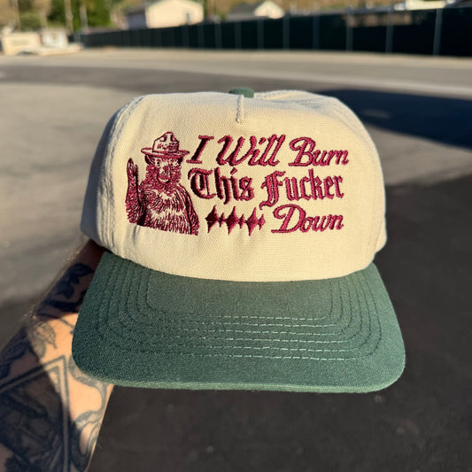 'Burn This Fucker Down’ Hat
