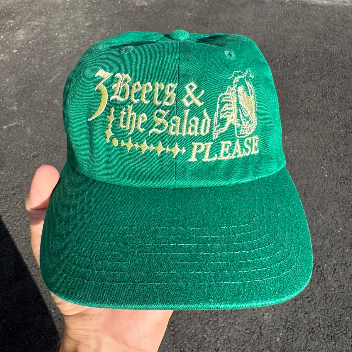 ‘3 Beers & the Salad’ Hat