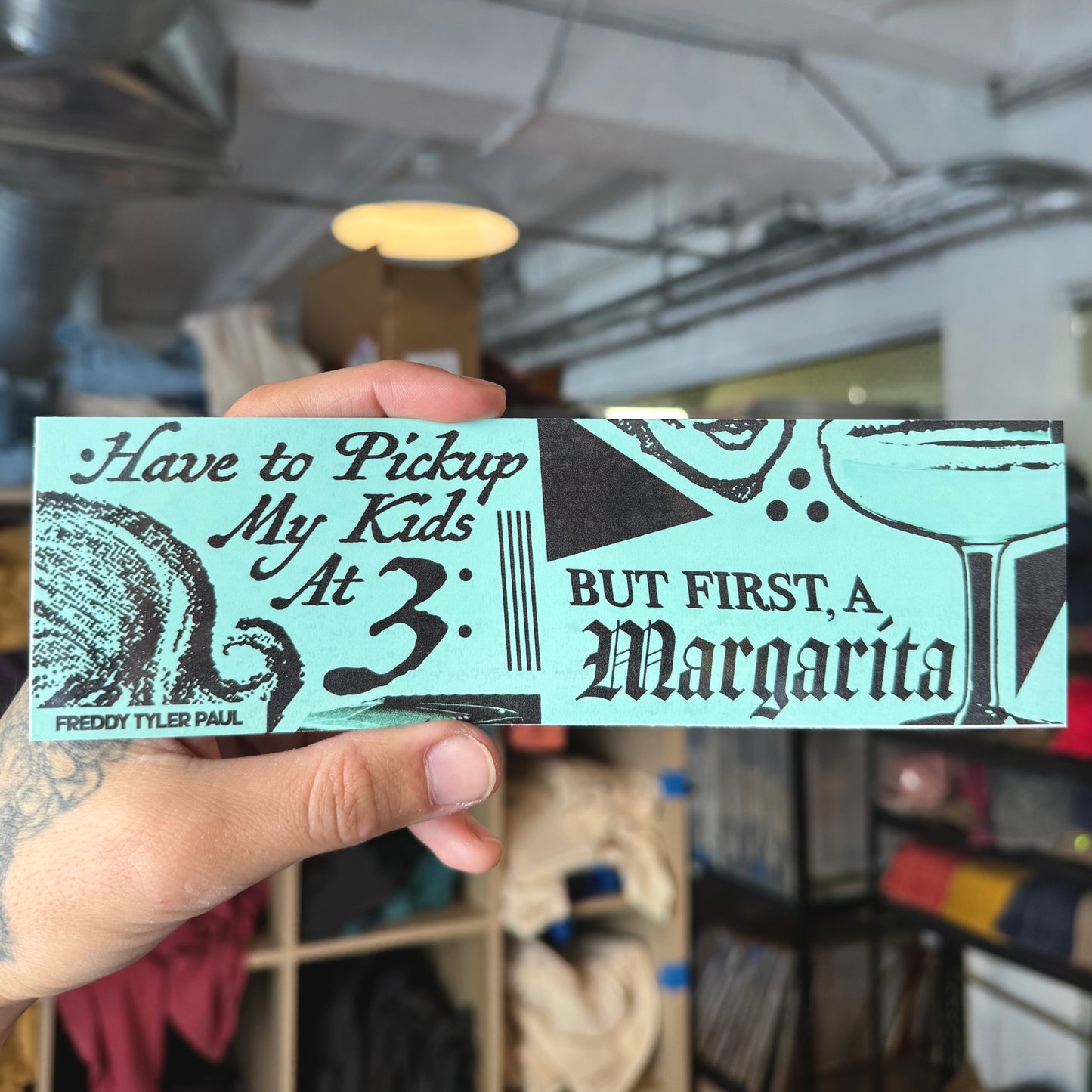 ‘Margarita’ Bumper Sticker