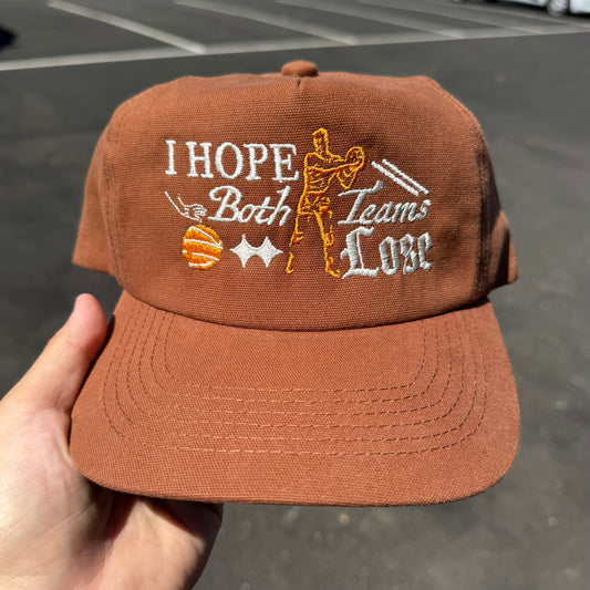 ‘I Hope Both Teams Lose’ Hat