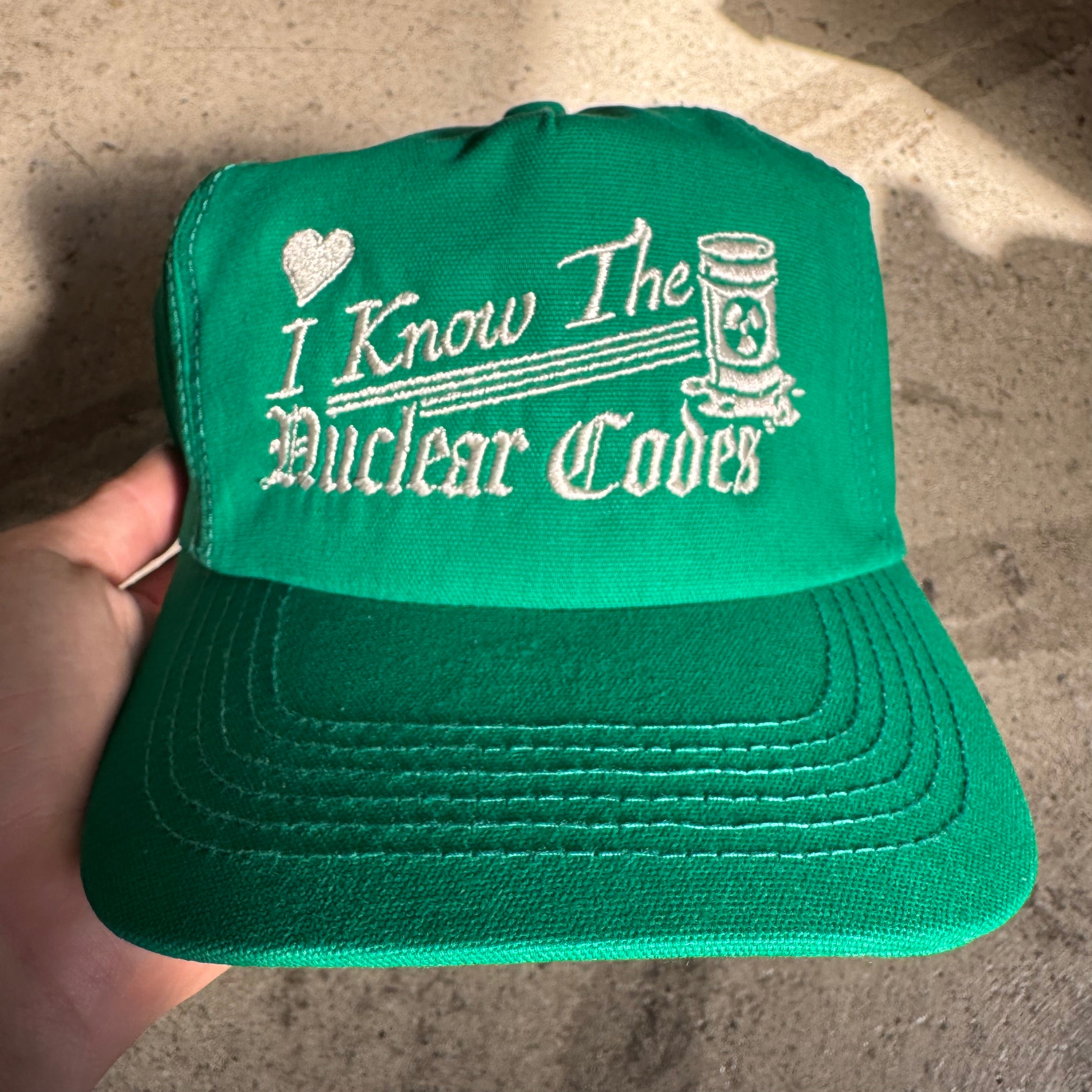 Nuclear Codes' Hat – Freddy Tyler Paul