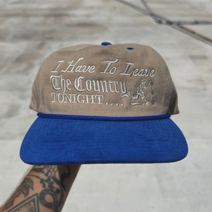 Leave the Country' Hat